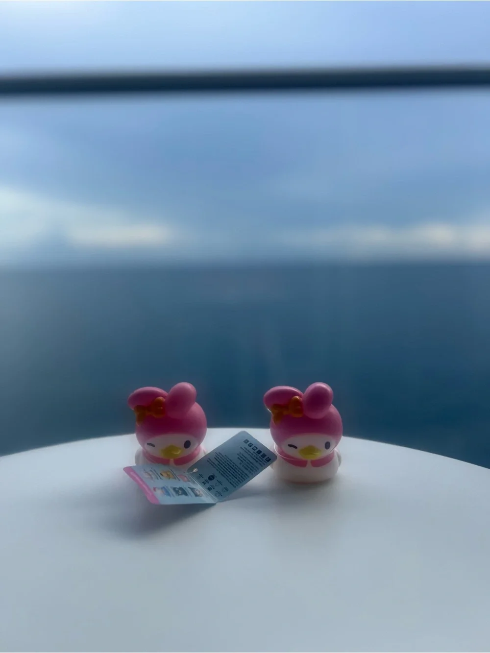 Hello Kitty My Melody Pink Small Pet Toy Figures - Set of 2